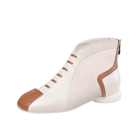 YanHoo Women s Heel Sandals Small Square Head Short Tube Lace-up Low Heel Shoes Ladies Casual Imitation Leather Boots
YanHoo Women s Heel Sandals Small Square Head Short Tube Lace-up Low Heel Shoes Ladies Casual Imitation Leather Boots