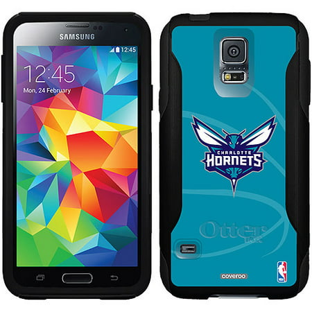 Charlotte Hornets Basketball Design on OtterBox Commuter Series Case for Samsung Galaxy S5