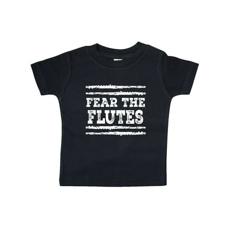 Inktastic Fear the Flutes Marching Band Gift Baby Boy or Baby Girl T-Shirt