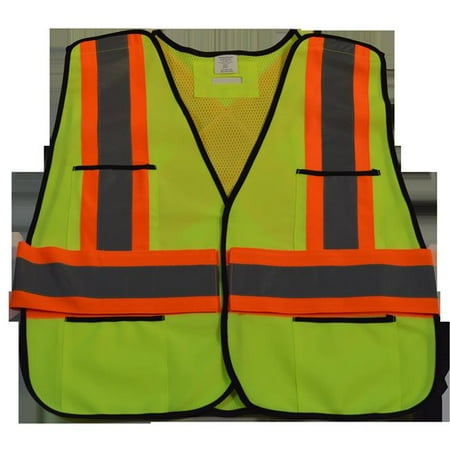 ANSI & CSA Public Safety Vest Solid Front Mesh Back X On Back - Regular Small & Extra Large
ANSI & CSA Public Safety Vest Solid Front Mesh Back X On Back - Regular Small & Extra Large