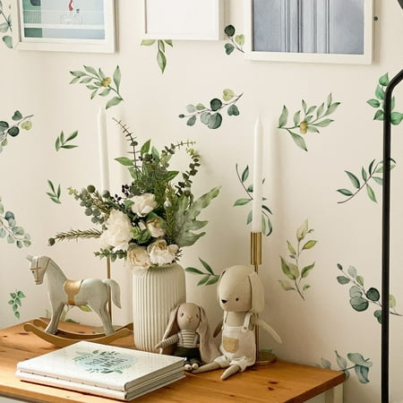 Teissuly 6PC Fresh And Green Leaves And Plants Decoration Self-adhesive Living Room Bedroom
Teissuly 6PC Fresh And Green Leaves And Plants Decoration Self-adhesive Living Room Bedroom