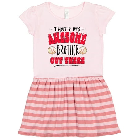 Inktastic That s My Awesome Brother out There with Baseballs Gift Toddler Girl Dress
Inktastic That s My Awesome Brother out There with Baseballs Gift Toddler Girl Dress
