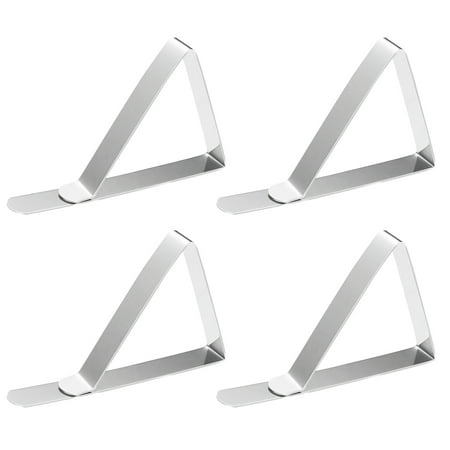 POPETPOP 10pcs 4.5cm Stainless Steel Triangle Tablecloth Clips Adjustable Table Cloth Clamps Table Cover Holders
POPETPOP 10pcs 4.5cm Stainless Steel Triangle Tablecloth Clips Adjustable Table Cloth Clamps Table Cover Holders