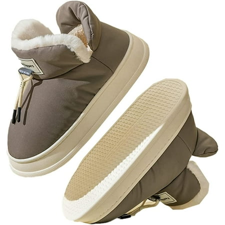 CoCopeaunt Trendy Heel Cover Soft Down Quilted Slippers for Women Men Warm Breathable Fluffy Fur Lining Shoes Indoor Outdoor Anti-skip
CoCopeaunt Trendy Heel Cover Soft Down Quilted Slippers for Women Men Warm Breathable Fluffy Fur Lining Shoes Indoor Outdoor Anti-skip