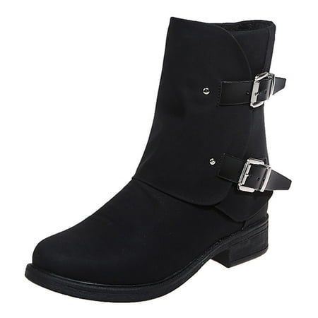 GNEIKDEING Retro Women Square Heel Zipper Solid Color Short Booties Round Toe Shoes Gift on Clearance
GNEIKDEING Retro Women Square Heel Zipper Solid Color Short Booties Round Toe Shoes Gift on Clearance