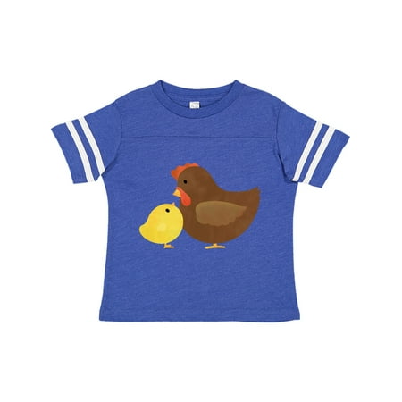 Inktastic Hen and Chick Farm Animals Gift Toddler Boy or Toddler Girl T-Shirt