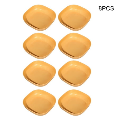 RuiKe Reusable Lightweight Dinner Plate Multipurpose Fruit Snack Plate for Home Kitchen Picnic Easy to Clean Yellow 
RuiKe Reusable Lightweight Dinner Plate Multipurpose Fruit Snack Plate for Home Kitchen Picnic Easy to Clean Yellow