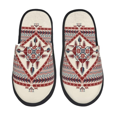Rateoe Fashion Tatreez Pattern Fuzzy Slippers Fuzzy Soft House Slippers Plush Furry Warm Cozy Open Toe Fluffy Home Shoes-Large
Rateoe Fashion Tatreez Pattern Fuzzy Slippers Fuzzy Soft House Slippers Plush Furry Warm Cozy Open Toe Fluffy Home Shoes-Large