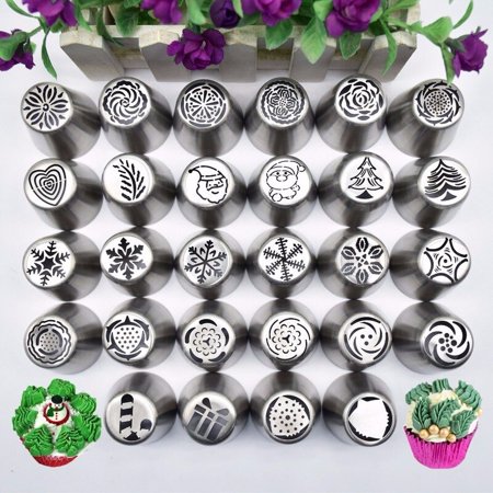 New Snow Style Pastry Nozzle New Year Christmas Snowflake Piping Tips Fondant Cake DIY Decorating Tools
New Snow Style Pastry Nozzle New Year Christmas Snowflake Piping Tips Fondant Cake DIY Decorating Tools