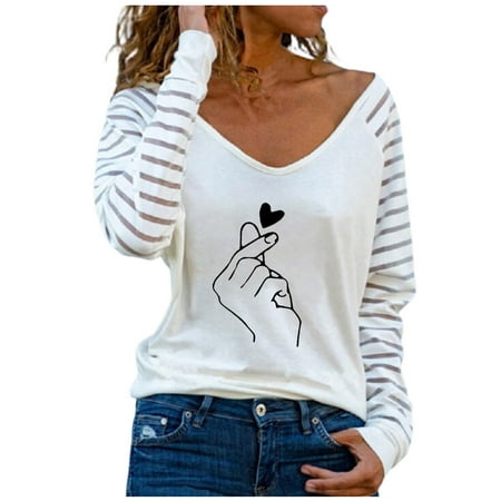 Bospose Long Sleeve Shirt Women V-Neck Shirt For Women Corset Top Lace Top White Blouse Women S Fashion Print Blouse Casual Tops Lady T-Shirt Loose Top Xxl
Bospose Long Sleeve Shirt Women V-Neck Shirt For Women Corset Top Lace Top White Blouse Women S Fashion Print Blouse Casual Tops Lady T-Shirt Loose Top Xxl