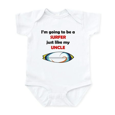 CafePress - Surfer Like My Uncle Body Suit - Baby Light Bodysuit