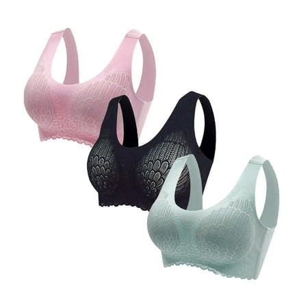 Knosfe Seamless Beauty Back Wireless Bra for Women Lightly Breathable Bras Women s Comfort Bralette
Knosfe Seamless Beauty Back Wireless Bra for Women Lightly Breathable Bras Women s Comfort Bralette