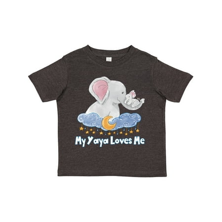 Inktastic My Yaya Loves Me Cute Elephants Clouds Moon and Stars Gift Toddler Boy or Toddler Girl T-Shirt
Inktastic My Yaya Loves Me Cute Elephants Clouds Moon and Stars Gift Toddler Boy or Toddler Girl T-Shirt