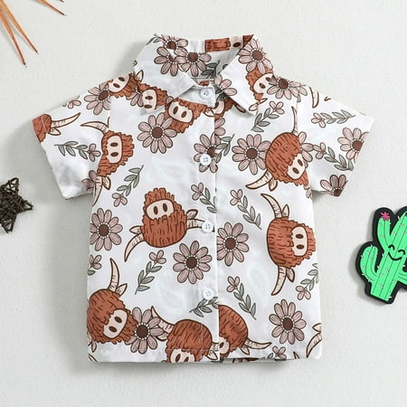 Huilaibazo Toddler Boys Short Sleeve Cartoon Floral Printed T Shirt Gentleman Tops Clothes
Huilaibazo Toddler Boys Short Sleeve Cartoon Floral Printed T Shirt Gentleman Tops Clothes