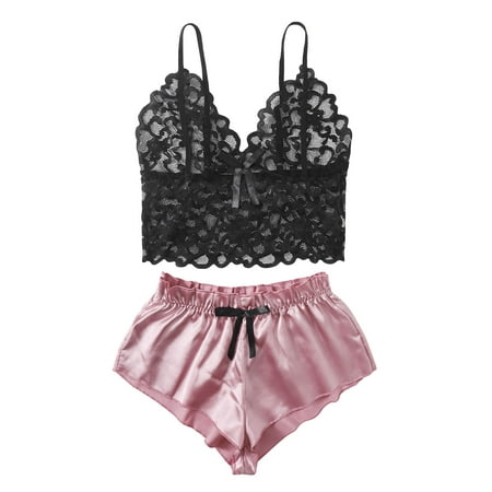 RQYYD Clearance Women s Lace Cami Top with Satin Shorts 2 Piece Set Sexy Lingerie Pajama Set(8#Pink L)
RQYYD Clearance Women s Lace Cami Top with Satin Shorts 2 Piece Set Sexy Lingerie Pajama Set(8#Pink L)