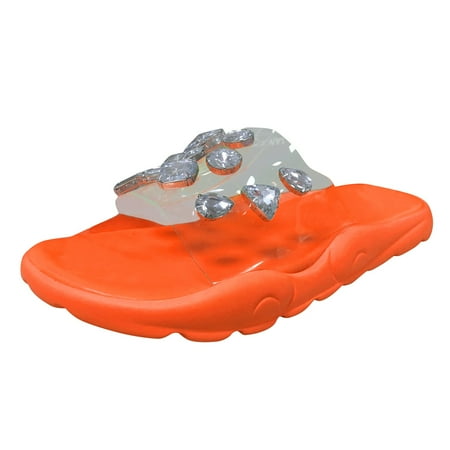 HUPTTEW Transparent And Slippers And Spring Women s Sandals Flat Rhinestone Fashion Summer Women s Slipper
HUPTTEW Transparent And Slippers And Spring Women s Sandals Flat Rhinestone Fashion Summer Women s Slipper