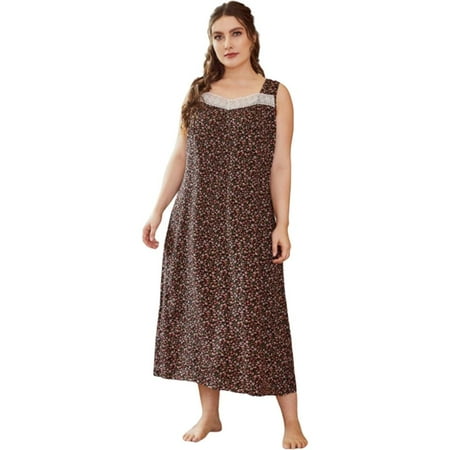 Monfince Women Plus Size Floral Nightgown Square Lace Neck Loose Comfy Sleep Dress Summer Sleeveless Nightdress
Monfince Women Plus Size Floral Nightgown Square Lace Neck Loose Comfy Sleep Dress Summer Sleeveless Nightdress