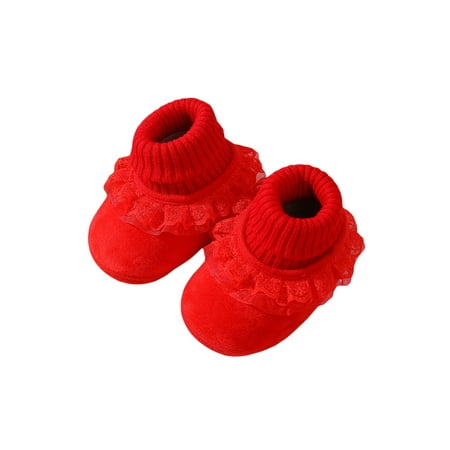 LSFYSZD Baby Princess Socks Shoes with Lace Decoration Plus Velvet Thickening Accessory
LSFYSZD Baby Princess Socks Shoes with Lace Decoration Plus Velvet Thickening Accessory