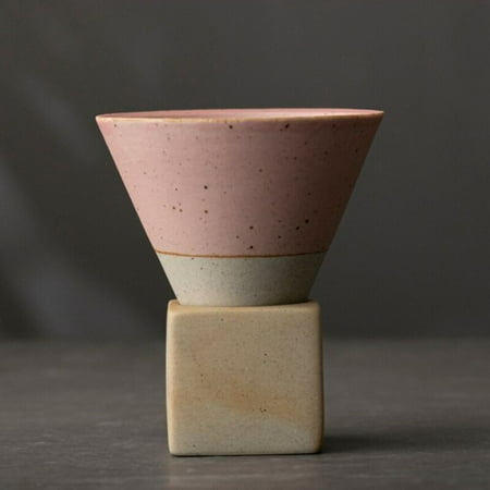 Stoneware Coffee Cup High-End Creative Handmade Tea Cup Steam Pitcher Ceramic Cup with Base Good-looking Teacup Tea Bowl
Stoneware Coffee Cup High-End Creative Handmade Tea Cup Steam Pitcher Ceramic Cup with Base Good-looking Teacup Tea Bowl