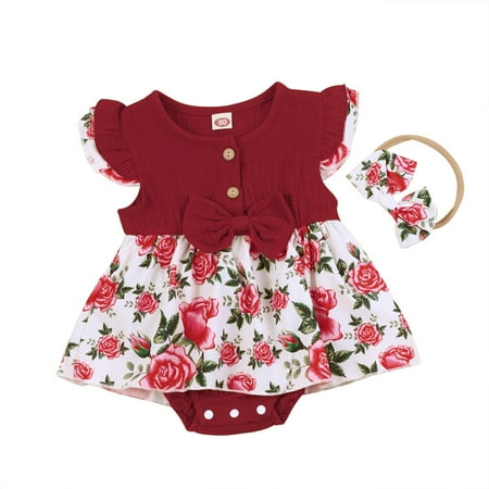 XYIJANI New Baby Baby Bodysuit Floral Romper Dress Infant Girls Summer Cotton Bow Girls Romper&Jumpsuit Baby Boy Clothing 18-24 Month Boy Clothes Baby Girl Romper (Red 80)
XYIJANI New Baby Baby Bodysuit Floral Romper Dress Infant Girls Summer Cotton Bow Girls Romper&Jumpsuit Baby Boy Clothing 18-24 Month Boy Clothes Baby Girl Romper (Red 80)