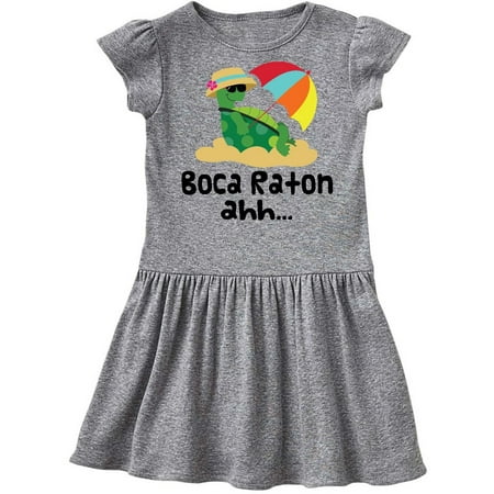 Inktastic Boca Raton Florida Gift Toddler Girl Dress