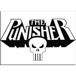 Magnet - Marvel - Punisher Logo New Toys Licensed m-mvl-0026
