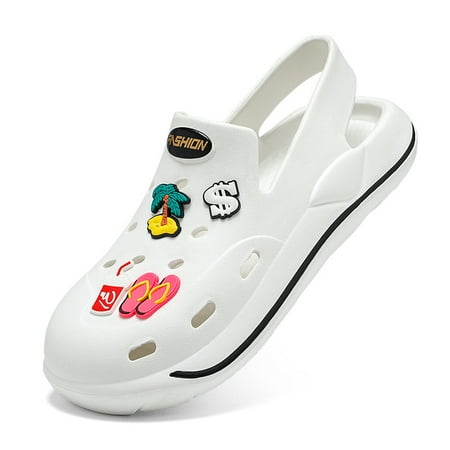 Unisex Garden Clogs Summer Breathable Beach Sandals Comfortable Slip On Garden Shoes for Women and Men
Unisex Garden Clogs Summer Breathable Beach Sandals Comfortable Slip On Garden Shoes for Women and Men