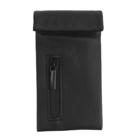 Smell Proof Bag PU Leather Waterproof Multipurpose Storage Bag for Outdoor Travel Trip Odor Proof Stash Bag
Smell Proof Bag PU Leather Waterproof Multipurpose Storage Bag for Outdoor Travel Trip Odor Proof Stash Bag