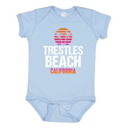 Inktastic Sunset Trestles Beach Gift Baby Girl Bodysuit