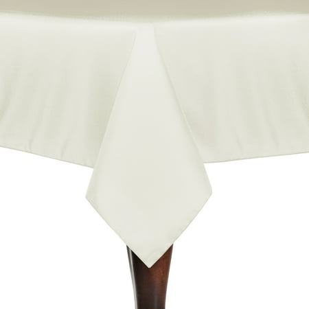 Ultimate Textile (5 Pack) 54 x 54-Inch Square Polyester Linen Tablecloth - for Wedding Restaurant or Banquet use Ivory Cream
Ultimate Textile (5 Pack) 54 x 54-Inch Square Polyester Linen Tablecloth - for Wedding Restaurant or Banquet use Ivory Cream