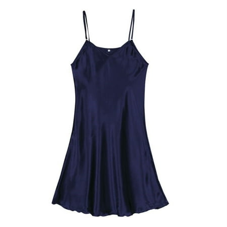 Manfiter Women s Silk Robe Full Slip Dress Nightdress Lingerie Chemise Nightgown Sexy Lingerie(Royal Blue/L)
Manfiter Women s Silk Robe Full Slip Dress Nightdress Lingerie Chemise Nightgown Sexy Lingerie(Royal Blue/L)