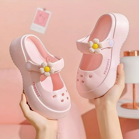 KINODAY Adorable Flower Print Clogs - Fashionable & Breathable Summer Sandals - Ideal for Garden Beach & Outdoor Fun
KINODAY Adorable Flower Print Clogs - Fashionable & Breathable Summer Sandals - Ideal for Garden Beach & Outdoor Fun