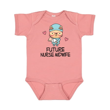 Inktastic Future Nurse Midwife Gift Gift Baby Girl Bodysuit