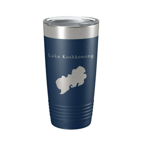 Lake Koshkonong Map Tumbler Travel Mug Insulated Laser Engraved Coffee Cup Wisconsin 20 oz Navy Blue
Lake Koshkonong Map Tumbler Travel Mug Insulated Laser Engraved Coffee Cup Wisconsin 20 oz Navy Blue
