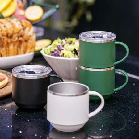 Hesroicy 330ml Insulated Cup with Handle Double Wall 304 Stainless Steel Winter Indoor Tea Coffee Drinking Thermal Mug for Daily Use
Hesroicy 330ml Insulated Cup with Handle Double Wall 304 Stainless Steel Winter Indoor Tea Coffee Drinking Thermal Mug for Daily Use