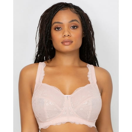 Luxe Lace Wireless Bra - Blushing Rose