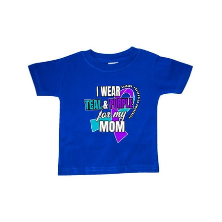 Inktastic Suicide Prevention I Wear Teal and Purple for My Mom Gift Baby Boy or Baby Girl T-Shirt
Inktastic Suicide Prevention I Wear Teal and Purple for My Mom Gift Baby Boy or Baby Girl T-Shirt