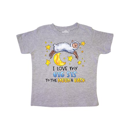 Inktastic I Love my Big Sis to the Moon and Back Cute Sheep Gift Toddler Boy or Toddler Girl T-Shirt
Inktastic I Love my Big Sis to the Moon and Back Cute Sheep Gift Toddler Boy or Toddler Girl T-Shirt