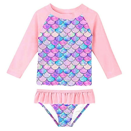 Bullpiano Toddler Baby Girl Long Sleeve Sequins Swimwear UPF50+ Bathing Suits Bright Ruffle Swimsuit Kids Two Piece Beachwear
Bullpiano Toddler Baby Girl Long Sleeve Sequins Swimwear UPF50+ Bathing Suits Bright Ruffle Swimsuit Kids Two Piece Beachwear