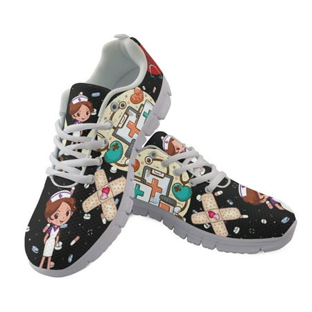 Cartoon Nurse Doctor Medical Print Sneakers Women Casual Shoes Spring Summer Slip On Flats Lace up Jogging Running Sport Shoes
Cartoon Nurse Doctor Medical Print Sneakers Women Casual Shoes Spring Summer Slip On Flats Lace up Jogging Running Sport Shoes