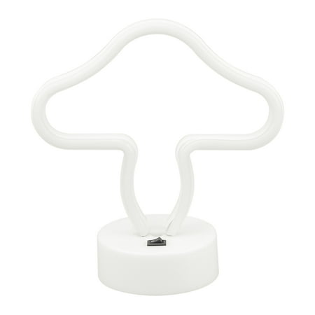 Warm White Powered Neon Shape Night Light Style Indoor Night Light No Battery Included
Warm White Powered Neon Shape Night Light Style Indoor Night Light No Battery Included