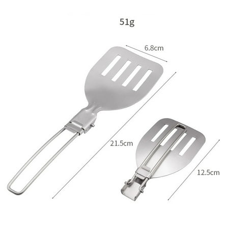 GYZEE Stainless Steel Camping Folding Spoon Paddle Foldable Tableware Soup Ladle D
GYZEE Stainless Steel Camping Folding Spoon Paddle Foldable Tableware Soup Ladle D
