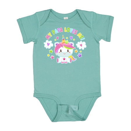 Inktastic My Papa Loves Me with Cute Rainbow Unicorn Gift Baby Boy or Baby Girl Bodysuit
Inktastic My Papa Loves Me with Cute Rainbow Unicorn Gift Baby Boy or Baby Girl Bodysuit
