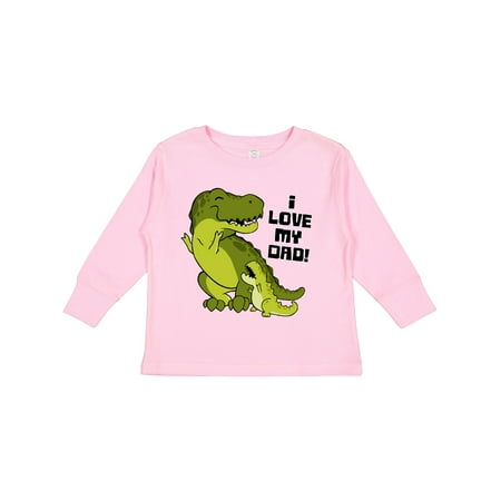 Inktastic I Love My Dad with Baby and Daddy Tyranasaurus Rex Gift Toddler Boy or Toddler Girl Long Sleeve T-Shirt
Inktastic I Love My Dad with Baby and Daddy Tyranasaurus Rex Gift Toddler Boy or Toddler Girl Long Sleeve T-Shirt