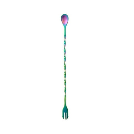 Yoone Cocktail Spoon with Fork Double Heads Stainless Steel Long Spiral Handle Mixing Stirrer Bar Accessories
Yoone Cocktail Spoon with Fork Double Heads Stainless Steel Long Spiral Handle Mixing Stirrer Bar Accessories