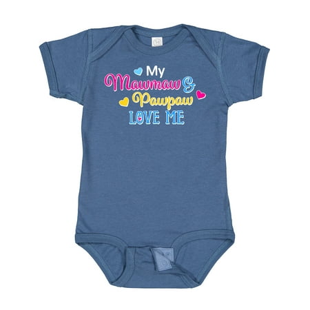Inktastic My Mawmaw and Pawpaw Love Me with Hearts Gift Baby Boy or Baby Girl Bodysuit
Inktastic My Mawmaw and Pawpaw Love Me with Hearts Gift Baby Boy or Baby Girl Bodysuit