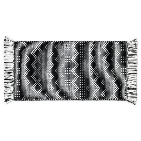 Better Homes & Garden Wisteria Kitchen Mat Black 20 W x 41 L 1 Piece