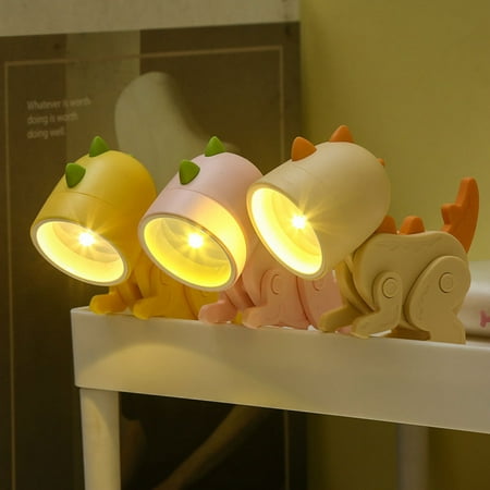 Mairbeon LED Night Light Foldable Multi-purpose Battery Powered Soft Lighting Energy-saving Decorative DIY Cute Cartoon Dinosaur Desk Lamp
Mairbeon LED Night Light Foldable Multi-purpose Battery Powered Soft Lighting Energy-saving Decorative DIY Cute Cartoon Dinosaur Desk Lamp