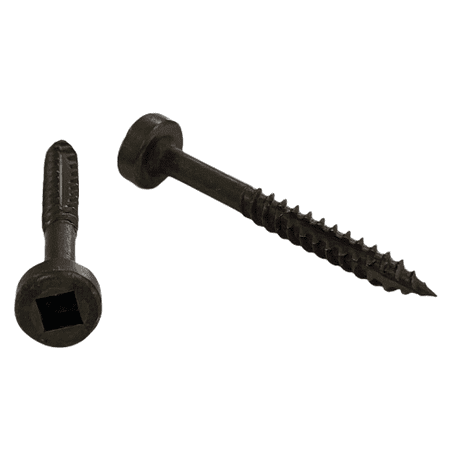 Cabentry Brand | Wood Screws | Fillister Head | Square Drive | #7 | 1 1/2 Inch | Deep Thread | Long Type 17 Point | Dry Lube / Plain Finish | 1000 Pack
Cabentry Brand | Wood Screws | Fillister Head | Square Drive | #7 | 1 1/2 Inch | Deep Thread | Long Type 17 Point | Dry Lube / Plain Finish | 1000 Pack