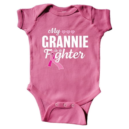 Inktastic Breast Cancer Awareness My Grannie is a Fighter Gift Baby Boy or Baby Girl Bodysuit
Inktastic Breast Cancer Awareness My Grannie is a Fighter Gift Baby Boy or Baby Girl Bodysuit